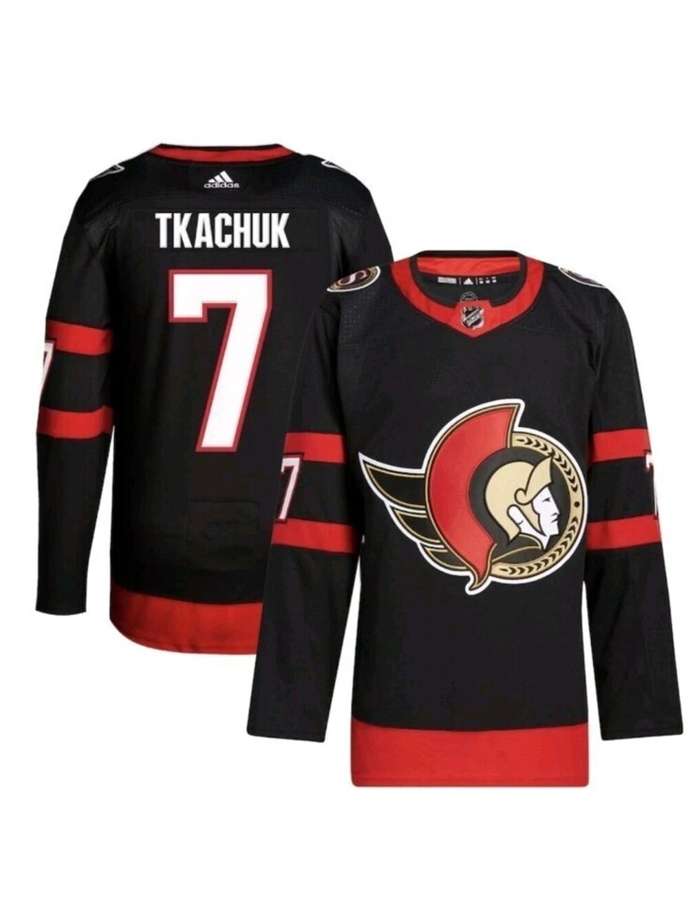 Brady Tkachuk Ottawa Senators Official Adidas Authentic Primegreen Jersey Sz 56